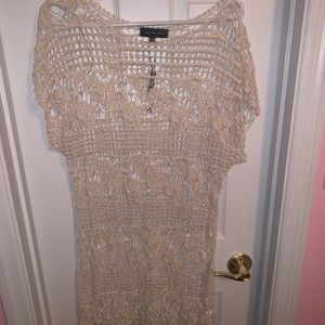 Crochet swim cover up
